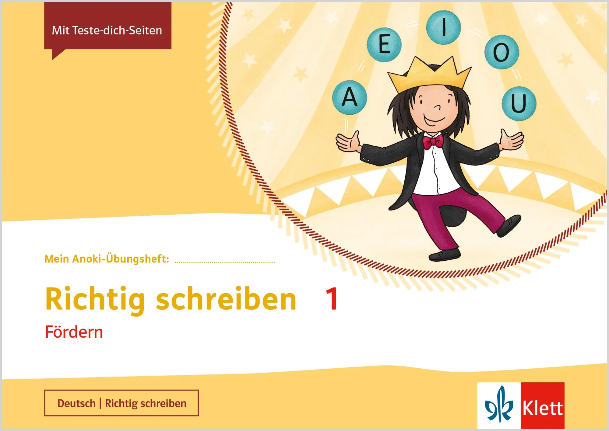 Cover: 9783121621811 | Mein Anoki-Übungsheft. Richtig Schreiben 1. Fördern. Übungsheft...