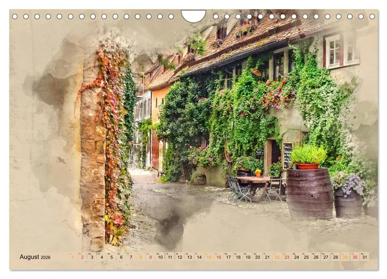 Bild: 9783457881811 | Romantische Städte - Rothenburg ob der Tauber (Wandkalender 2026...