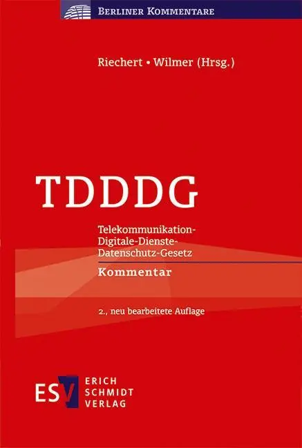 Cover: 9783503241811 | TDDDG | Buch | Berliner Kommentare | XXXIII | Deutsch | 2025