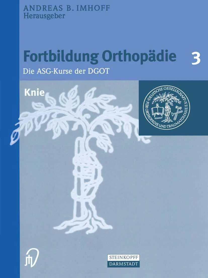 Cover: 9783798511811 | Knie | A. B. Imhoff | Taschenbuch | x | Deutsch | 2000 | Steinkopff