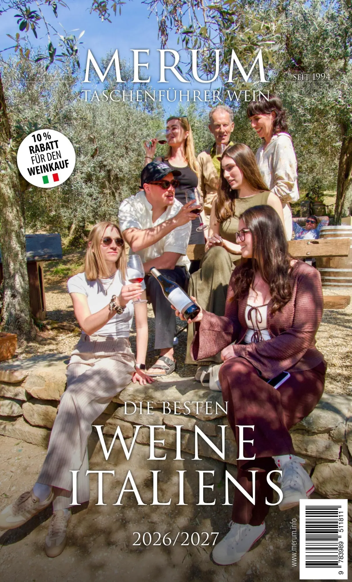 Cover: 9783989511811 | Die besten Weine Italiens 2026/2027 | Taschenbuch | 314 S. | Deutsch