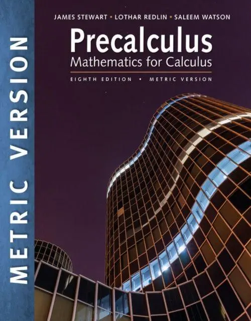 Cover: 9798214031811 | Precalculus: Mathematics for Calculus, International Metric Edition