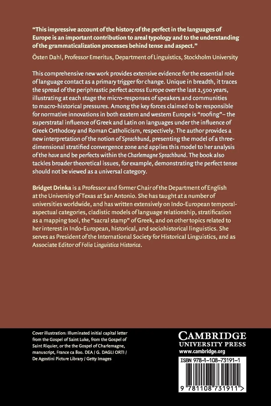 Rückseite: 9781108731911 | Language Contact in Europe | Bridget Drinka | Taschenbuch | Englisch