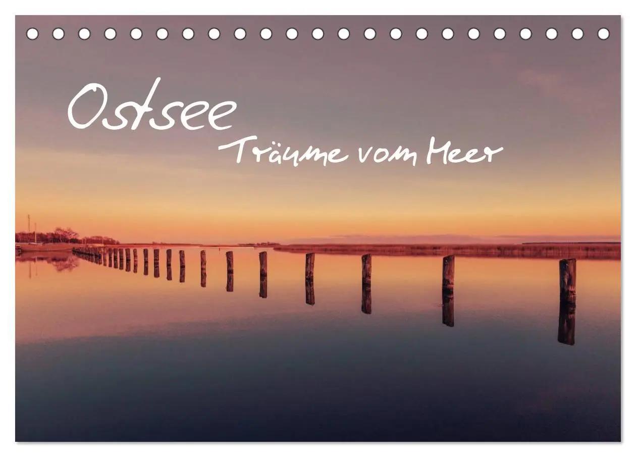 Cover: 9783435611911 | Ostsee - Träume vom Meer (Tischkalender 2025 DIN A5 quer), CALVENDO...