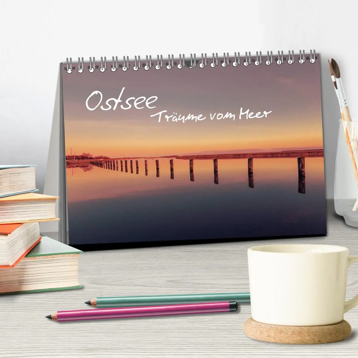 Bild: 9783435611911 | Ostsee - Träume vom Meer (Tischkalender 2025 DIN A5 quer), CALVENDO...