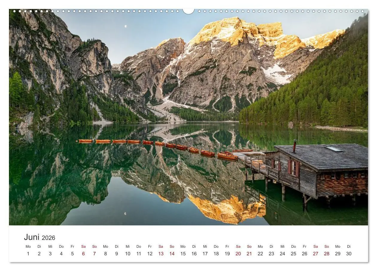 Bild: 9783516721911 | Magie der Bergseen - Spiegelungen im Licht der Berge (Wandkalender...