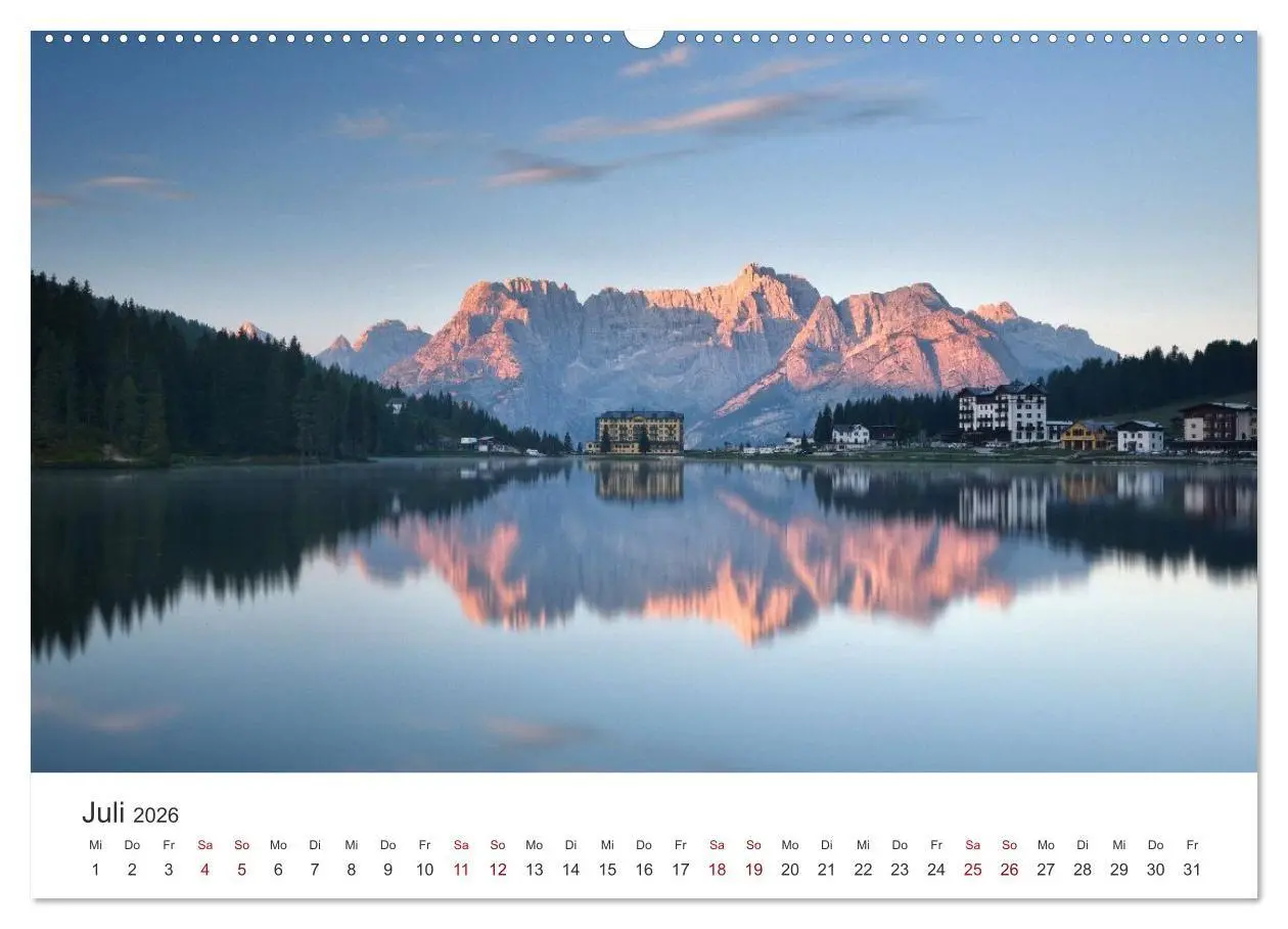 Bild: 9783516721911 | Magie der Bergseen - Spiegelungen im Licht der Berge (Wandkalender...