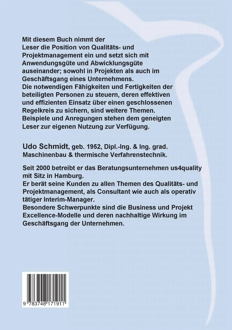 Rückseite: 9783748171911 | Hurra, wir steuern unsere Excellence | Udo Schmidt | Taschenbuch