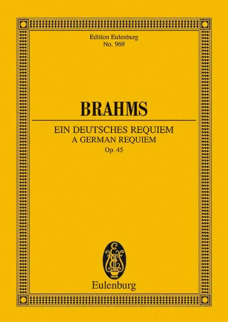 Cover: 9783795771911 | Ein deutsches Requiem | Johannes Brahms | Broschüre | 272 S. | Deutsch