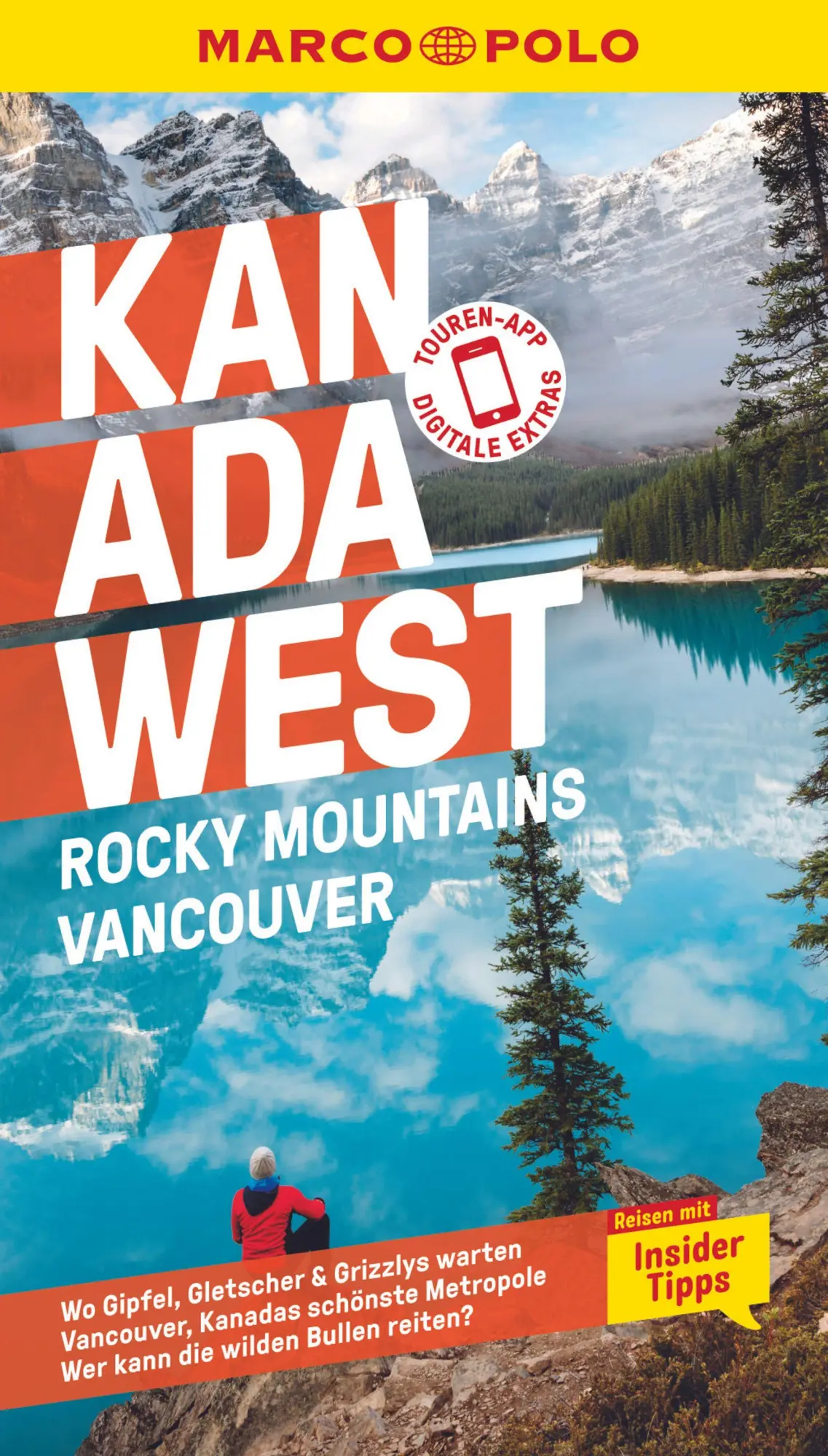 Cover: 9783829731911 | MARCO POLO Reiseführer Kanada West, Rocky Mountains, Vancouver | Buch