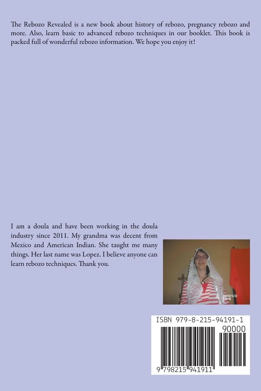 Rückseite: 9798215941911 | The Rebozo Revealed | Julie Larsen | Taschenbuch | Englisch | 2023