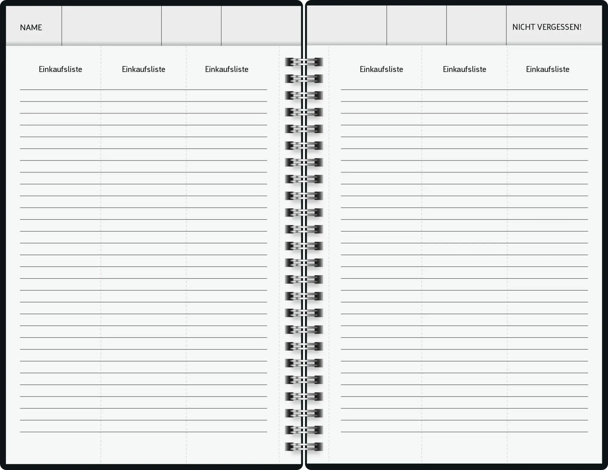 Bild: 4061947162011 | BRUNNEN 1070290027 Buchkalender Familienplaner 2027 "Lions" A5, Papier