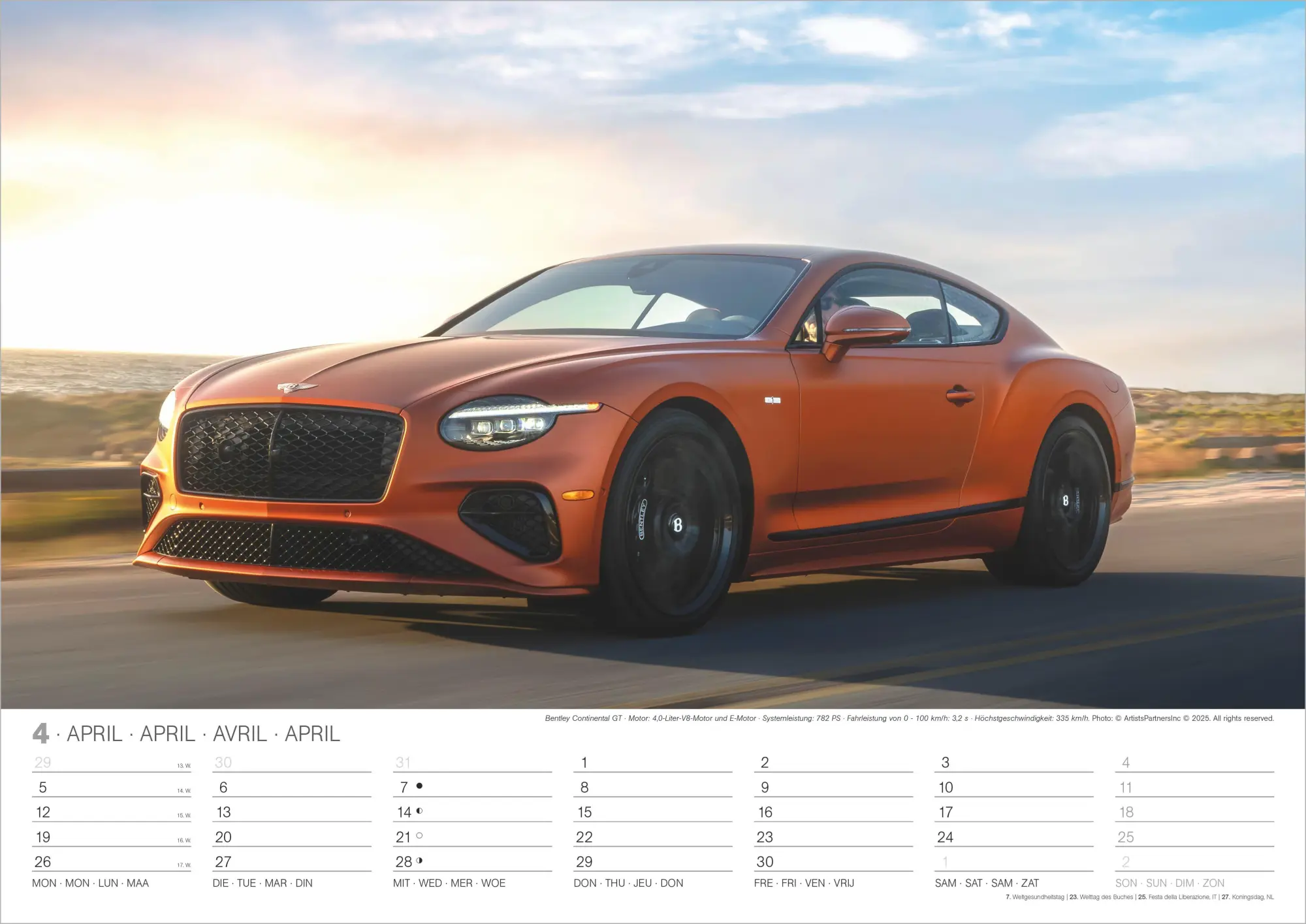 Bild: 4069095012011 | Sports Cars 2027 | Neumann Verlage GmbH &amp; Co KG | Kalender | 14 S.