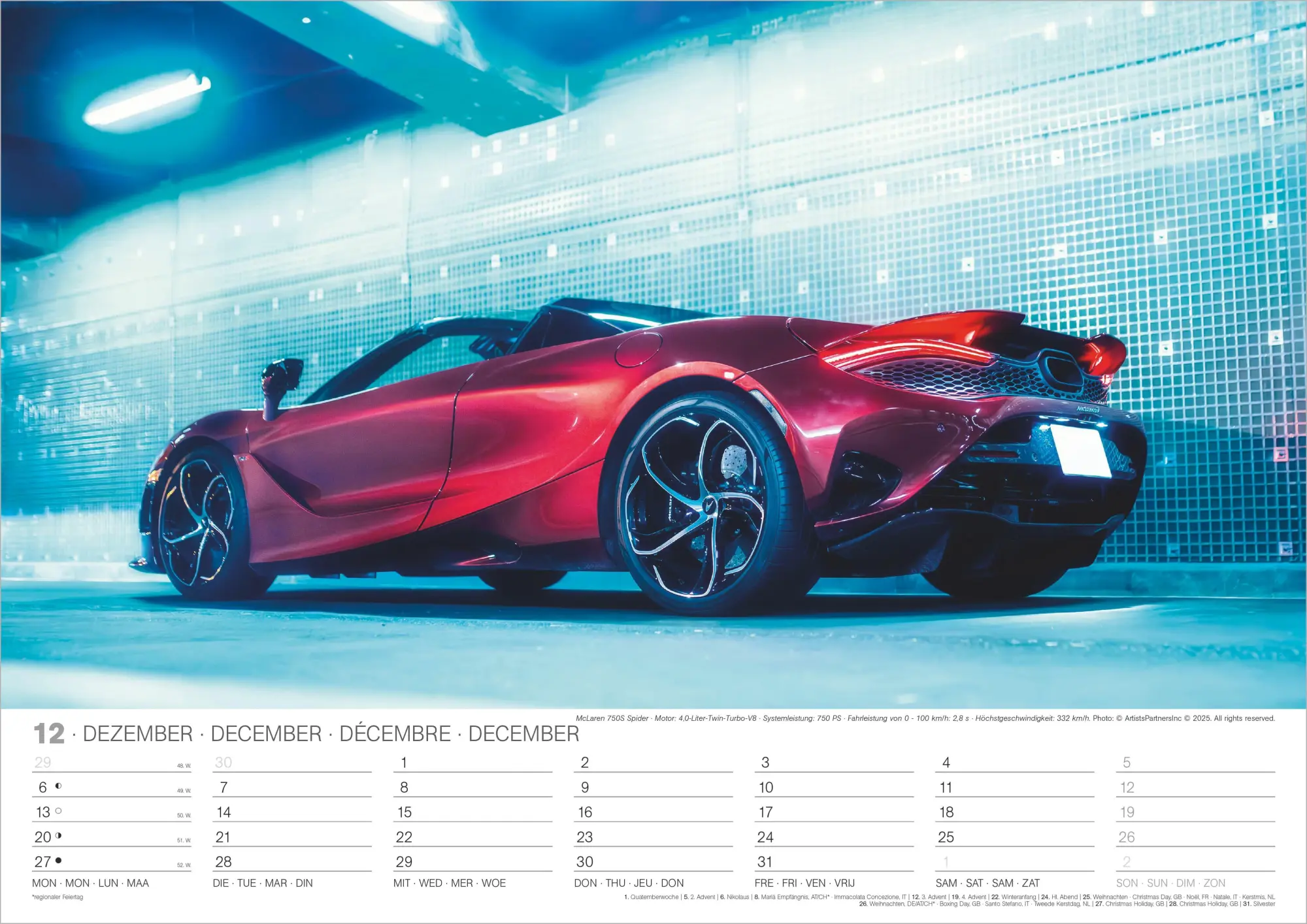 Bild: 4069095012011 | Sports Cars 2027 | Neumann Verlage GmbH &amp; Co KG | Kalender | 14 S.