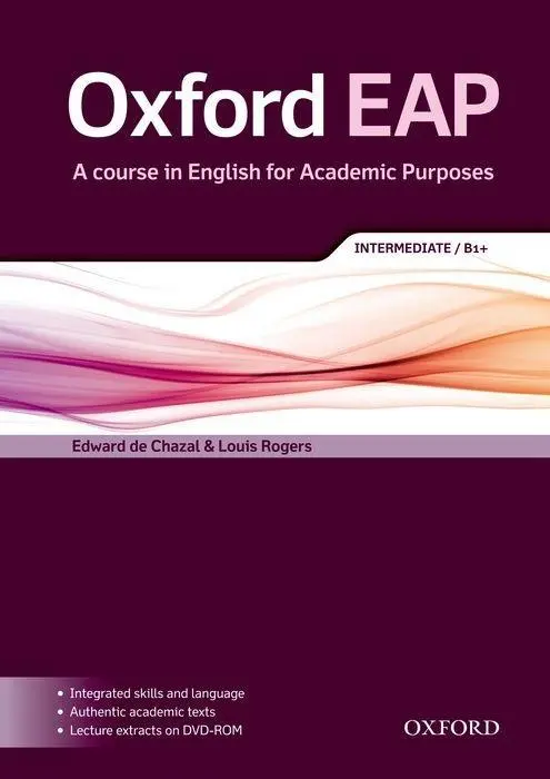 Cover: 9780194002011 | Oxford EAP: Intermediate/B1+: Student's Book and DVD-ROM Pack | Buch