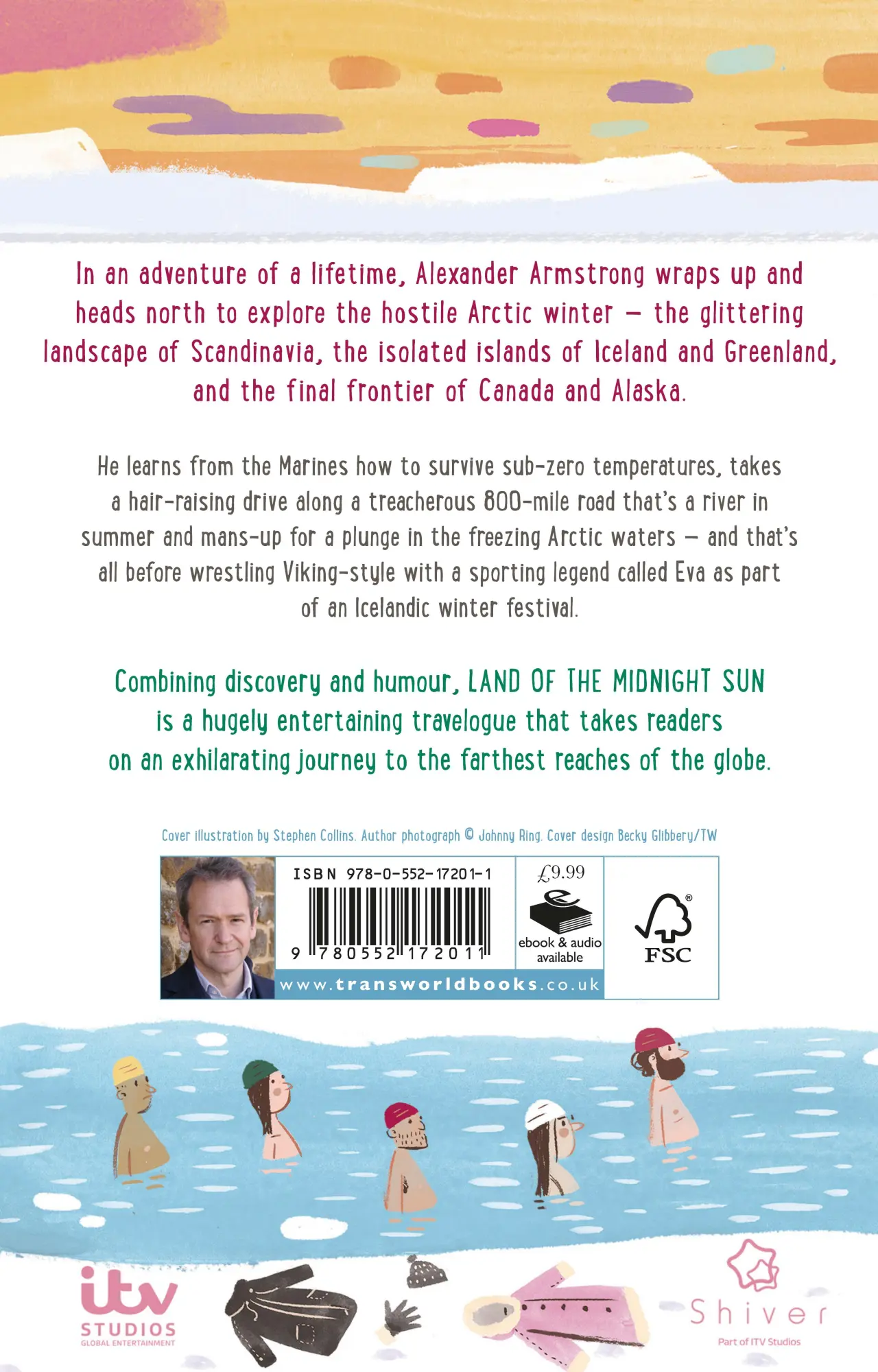 Rückseite: 9780552172011 | Land of the Midnight Sun | My Arctic Adventures | Alexander Armstrong