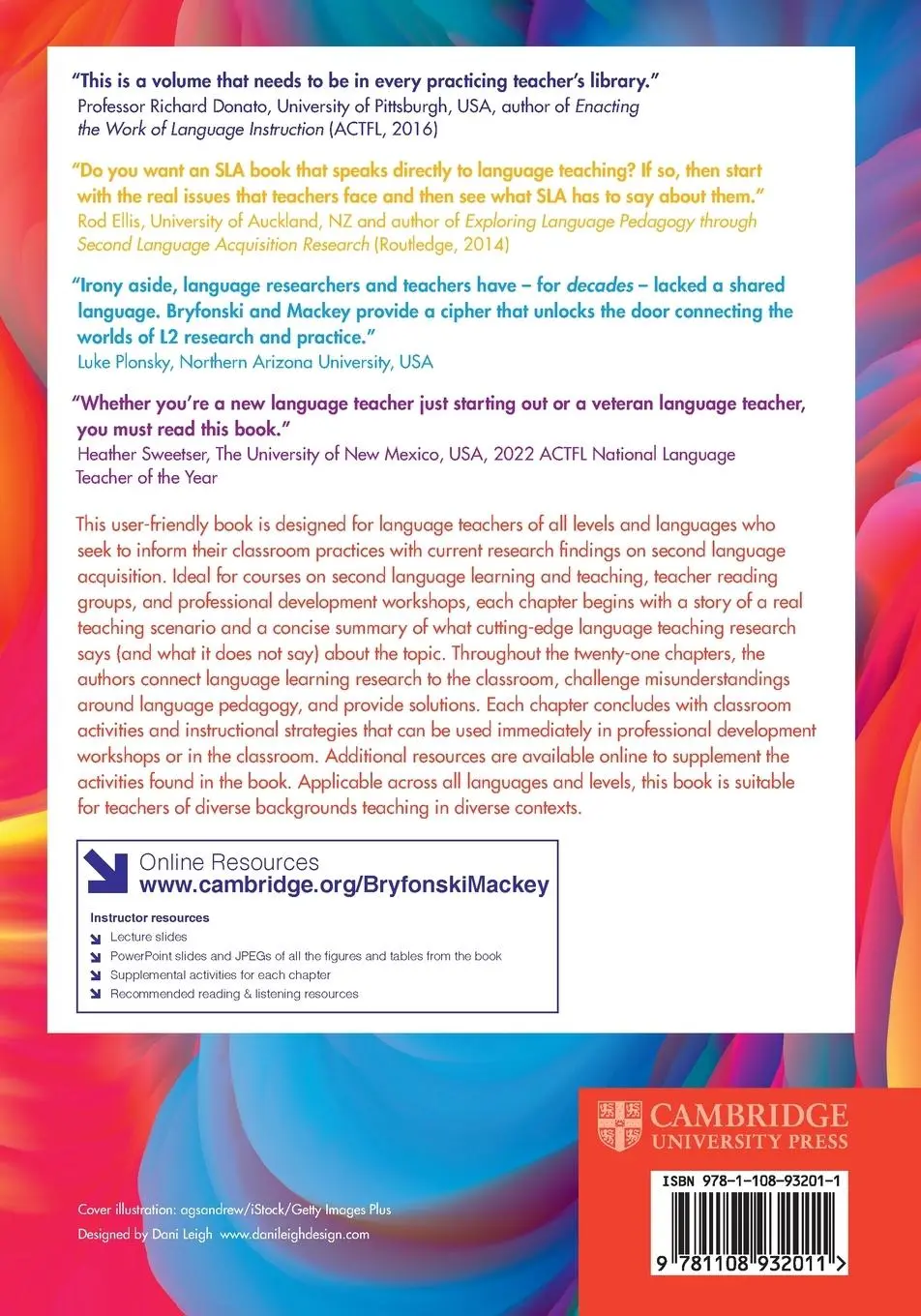 Rückseite: 9781108932011 | The Art and Science of Language Teaching | Lara Bryfonski (u. a.)