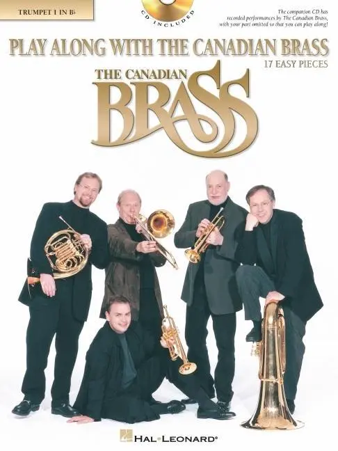 Cover: 9781458402011 | Play Along with the Canadian Brass | 17 Easy Pieces 1st Trumpet | Corp