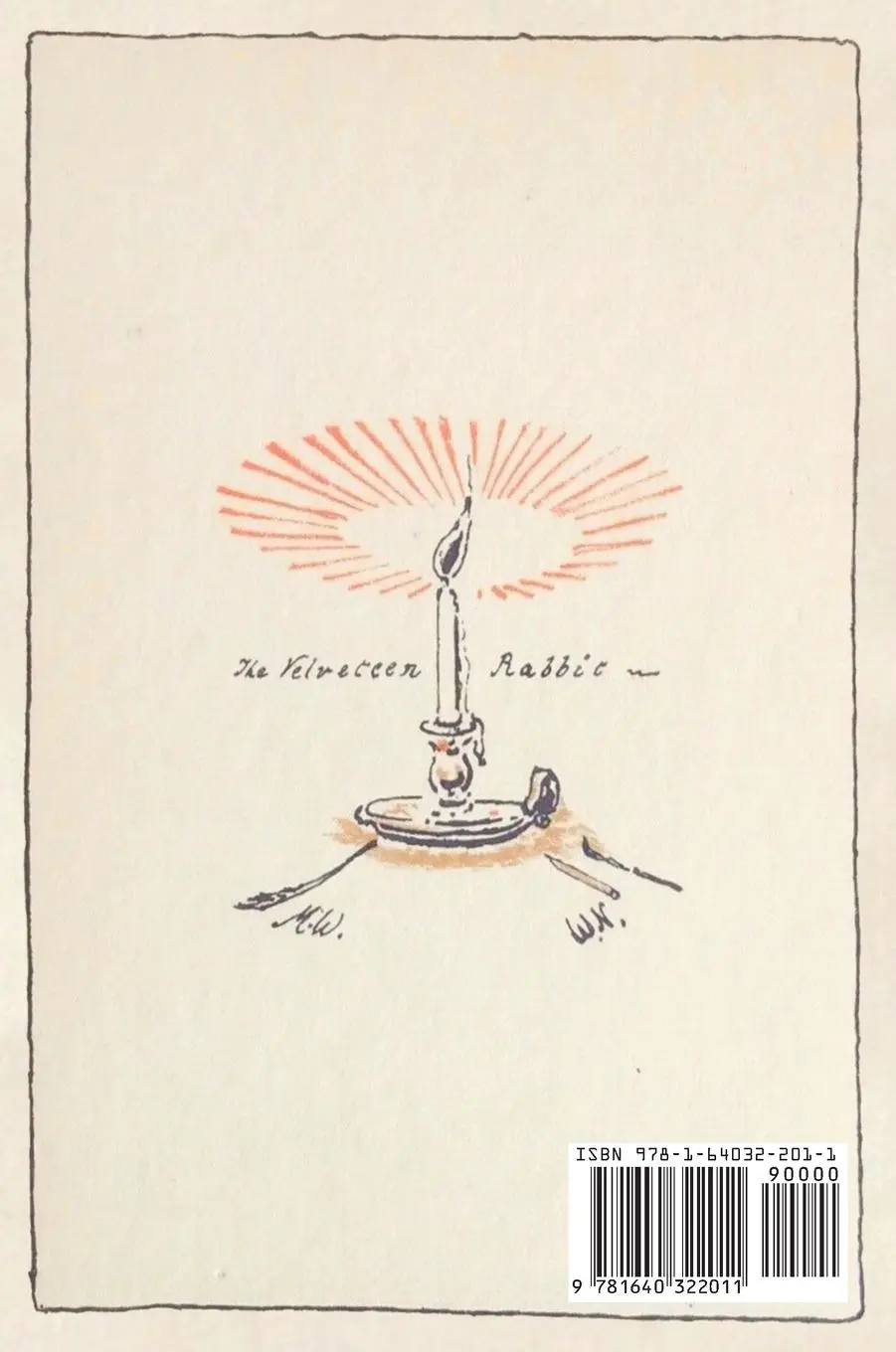 Rückseite: 9781640322011 | The Velveteen Rabbit | 1922 Full Color Classic Hardcover Edition