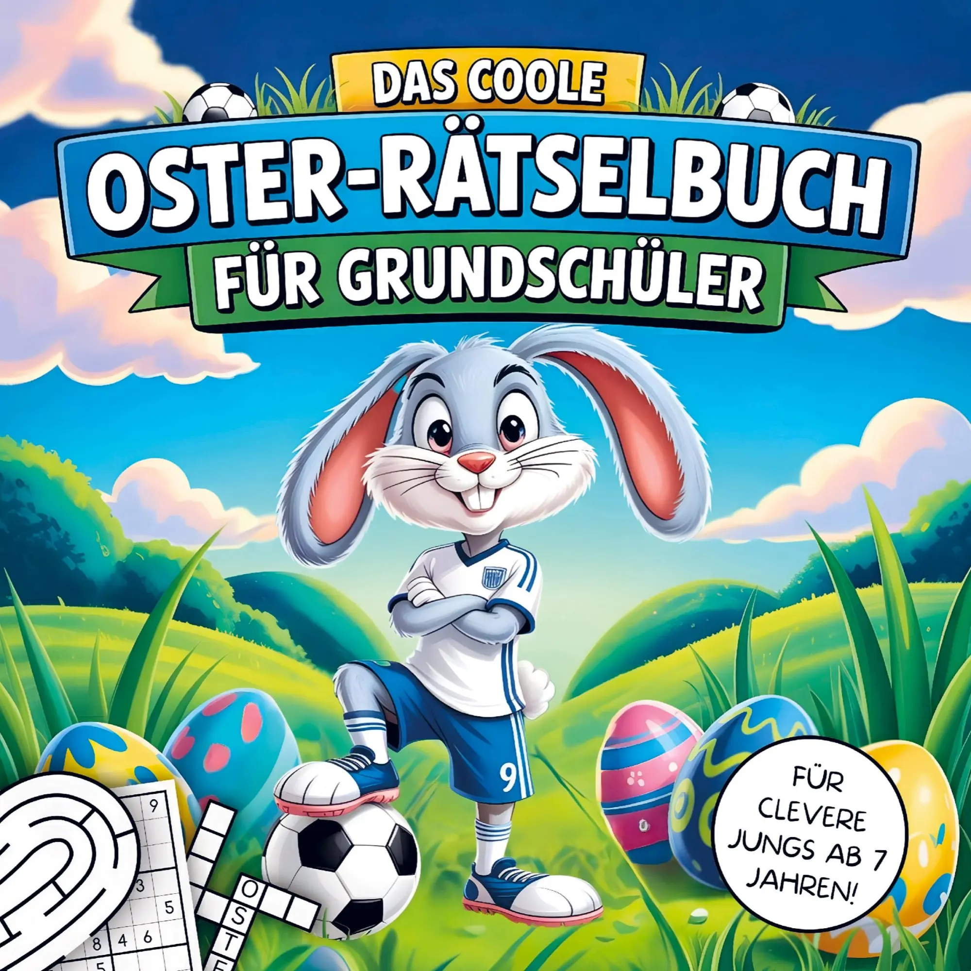 Cover: 9781971532011 | Das coole Oster Rätselbuch für Grundschüler | Lia Sommerfeld | Buch