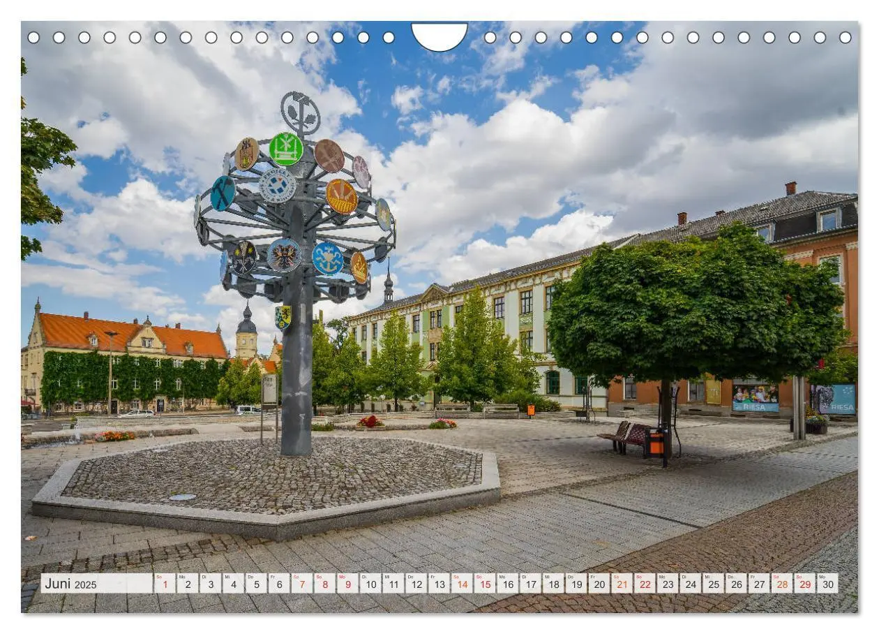 Bild: 9783435292011 | Riesa Impressionen (Wandkalender 2025 DIN A4 quer), CALVENDO...
