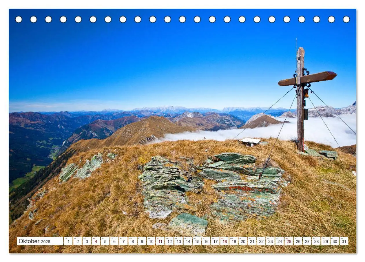 Bild: 9783457902011 | Das schöne Großarltal (Tischkalender 2026 DIN A5 quer), CALVENDO...