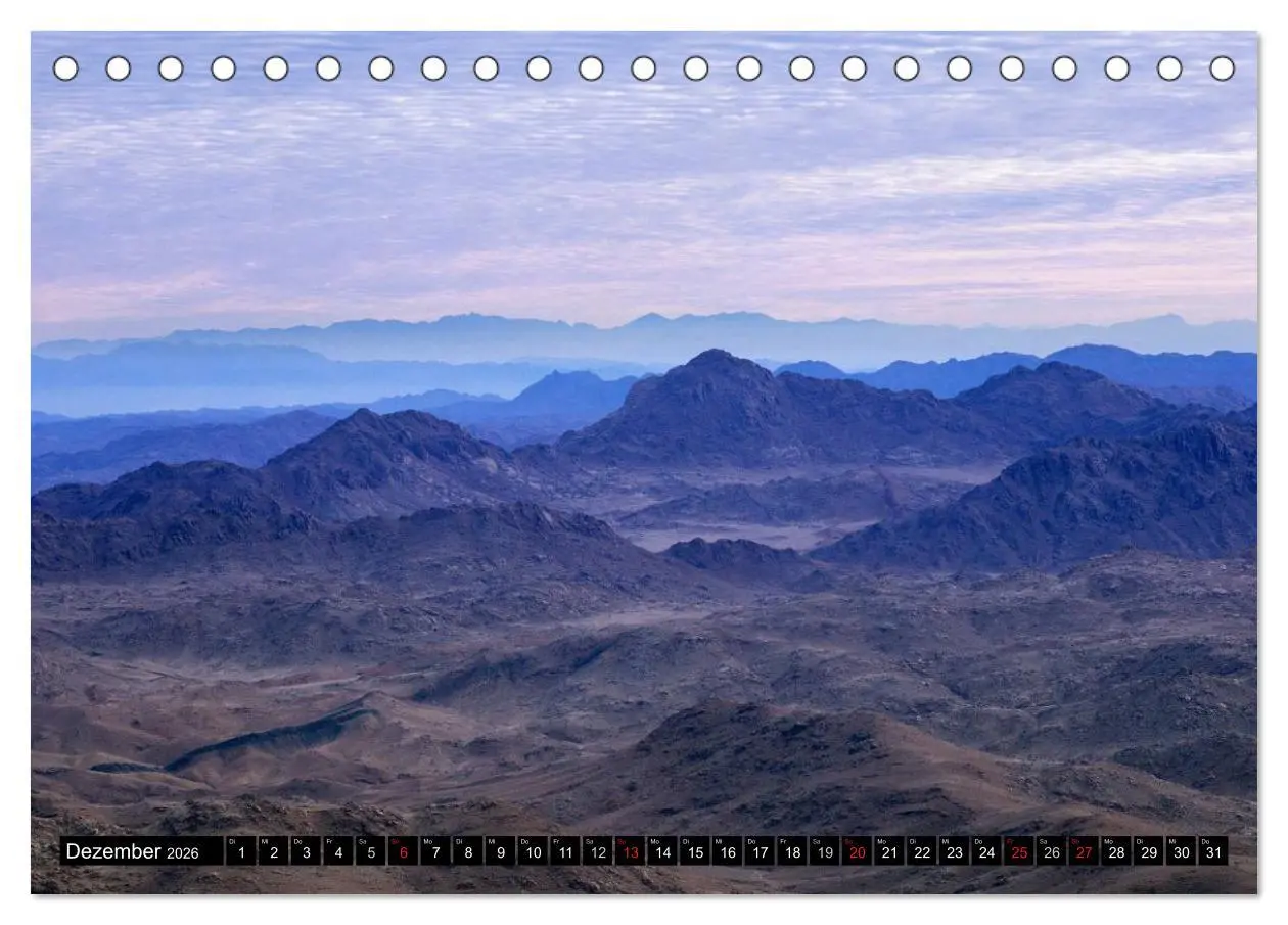 Bild: 9783516092011 | Sinai - Landschaft aus Fels und Sand (Tischkalender 2026 DIN A5...