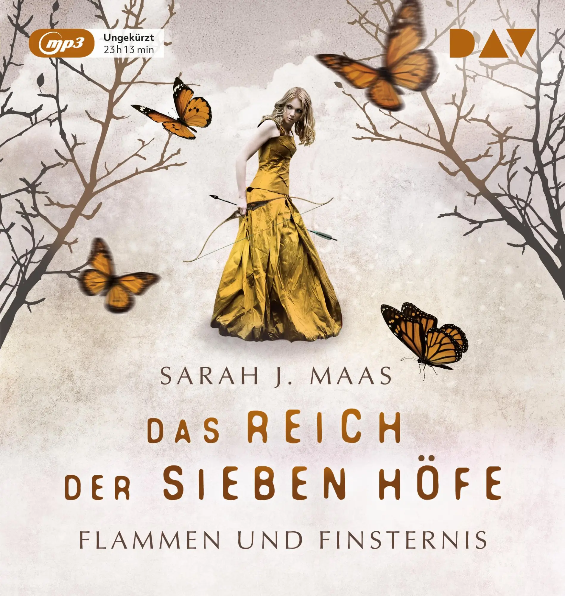 Cover: 9783742402011 | Das Reich der sieben Höfe - Teil 2: Flammen und Finsternis | Maas