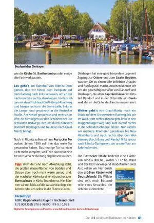 Bild: 9783969902011 | Die 111 schönsten Radtouren in Deutschlands Norden, E-Bike...