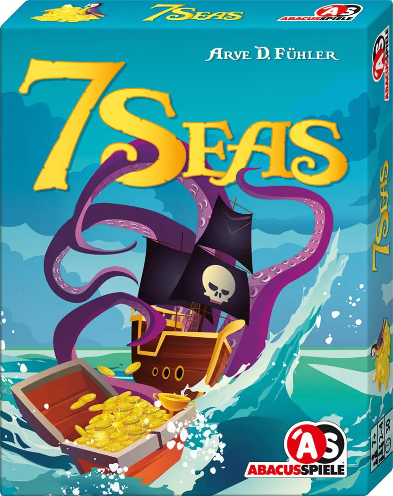 Cover: 4011898082111 | 7 Seas (Spiel) | Arve Fühler | Spiel | In Spielebox | Brettspiel