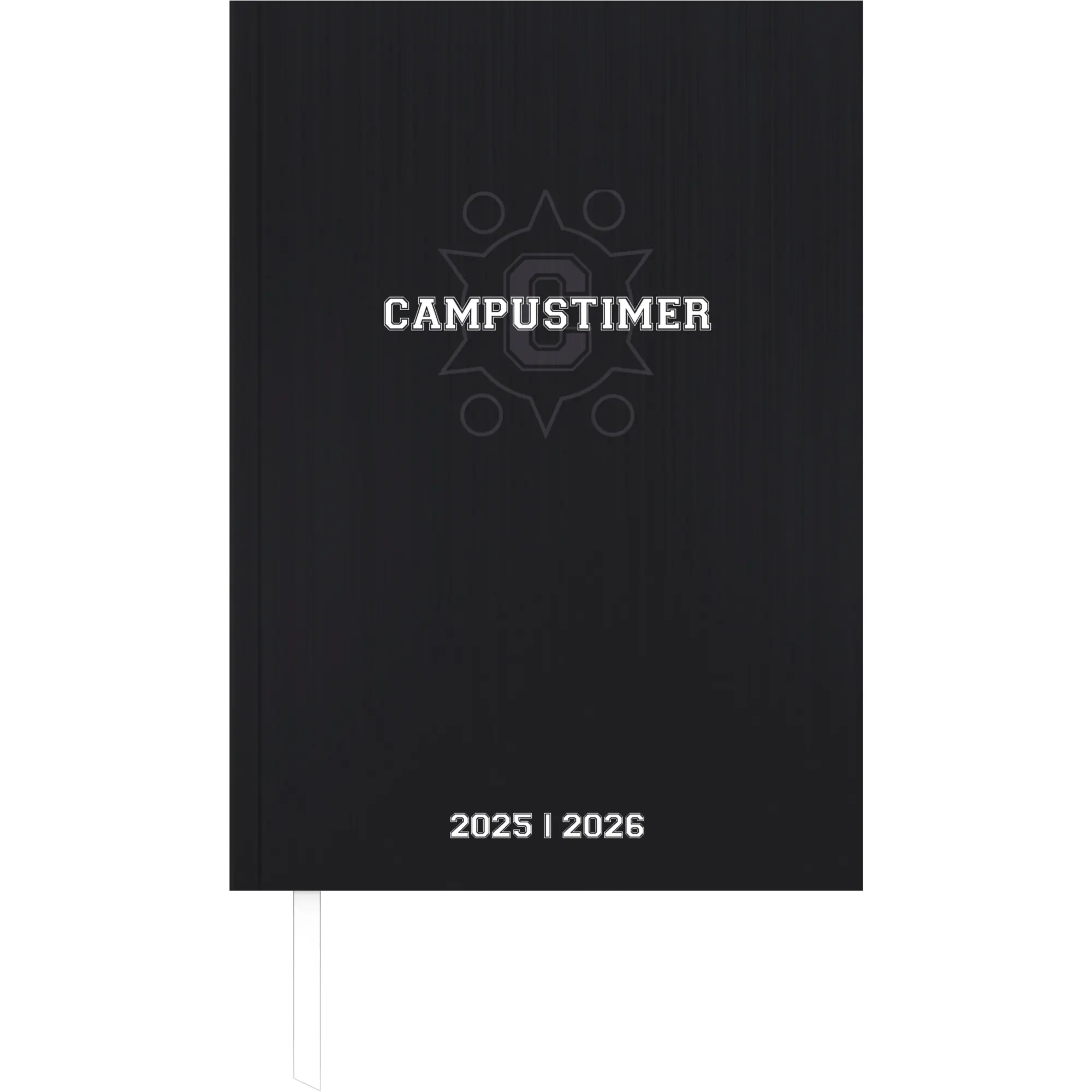 Cover: 4069095002111 | Campustimer Black - A5 Semester-Planer - Studenten-Kalender...