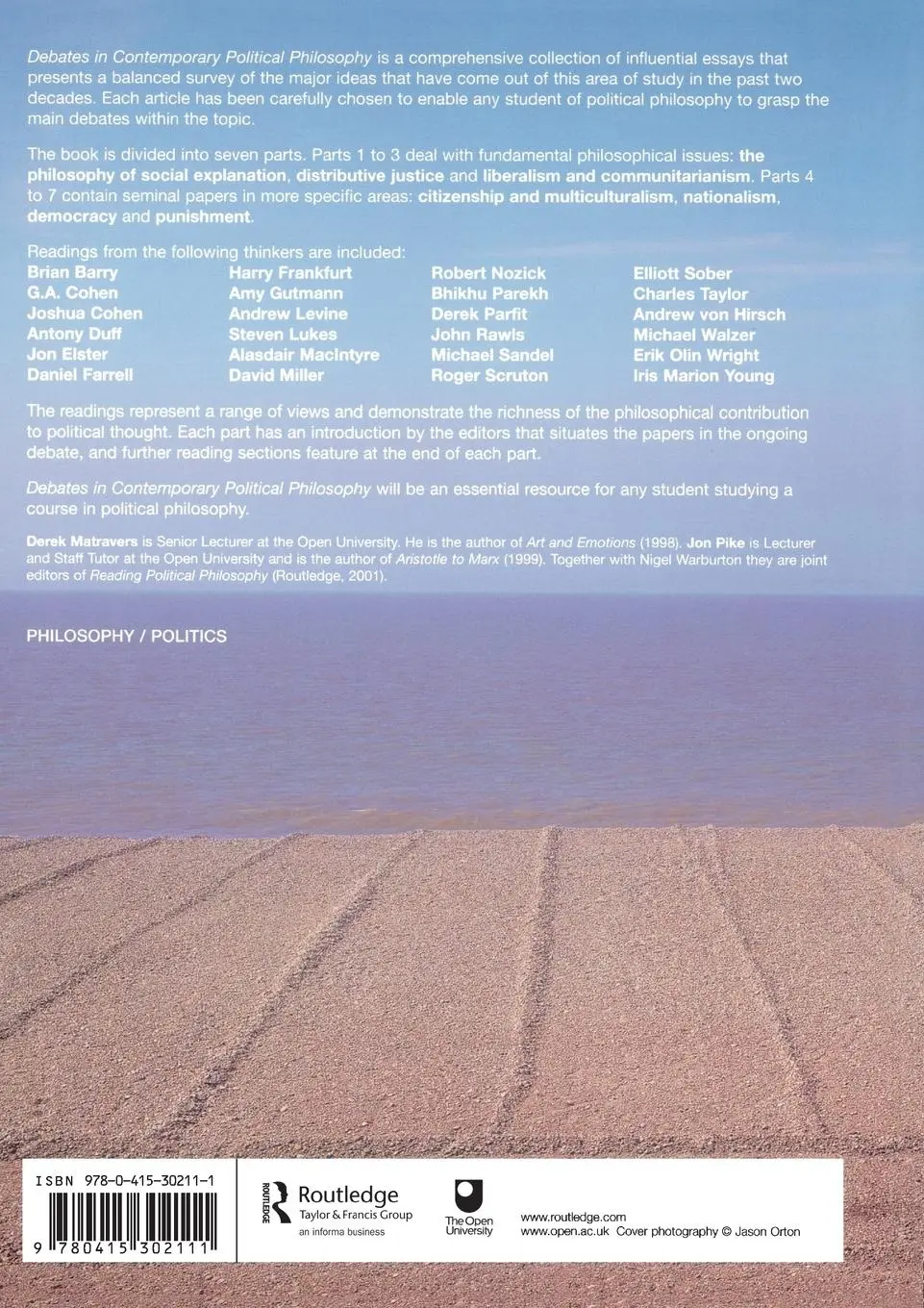 Rückseite: 9780415302111 | Debates in Contemporary Political Philosophy | An Anthology | Buch