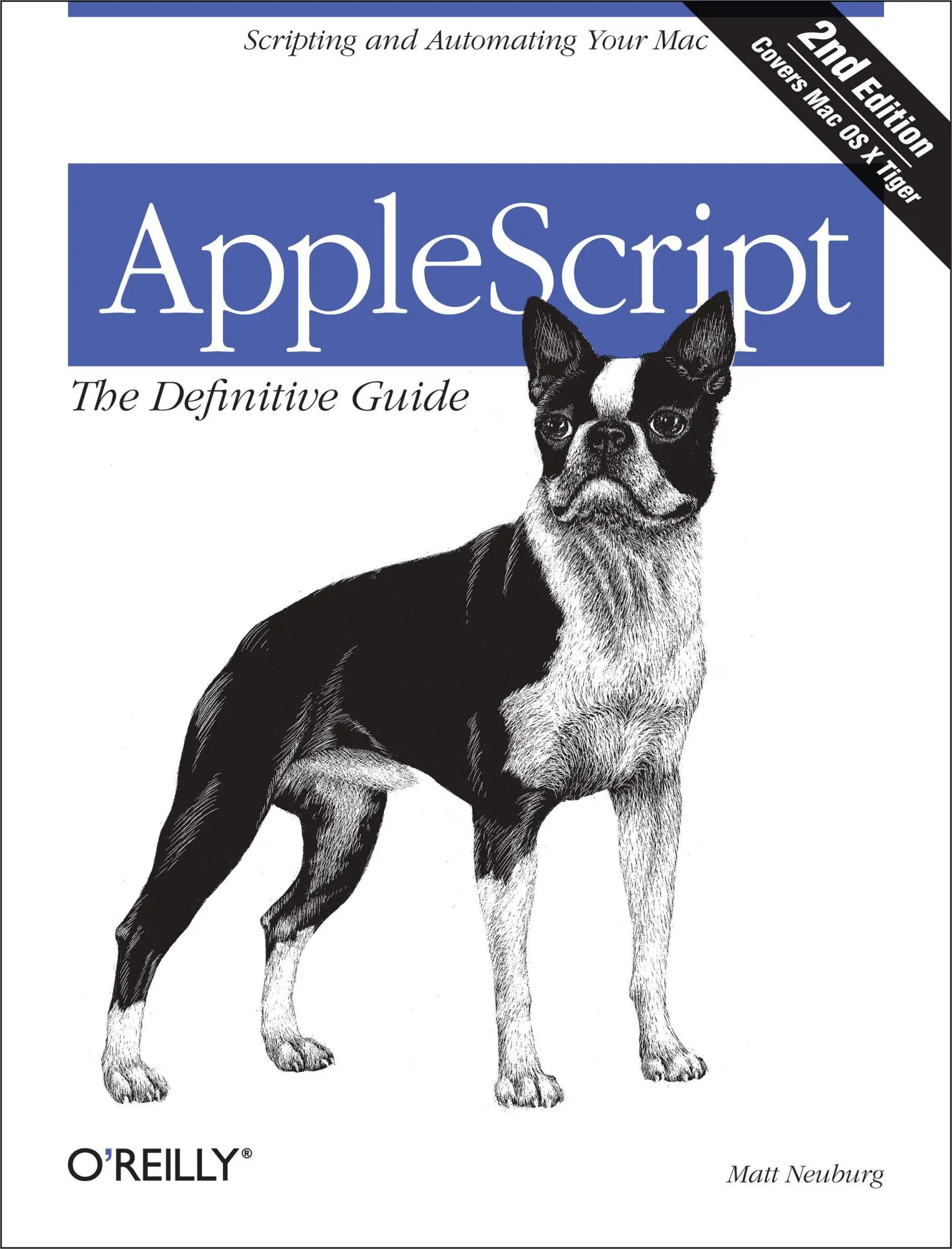 Cover: 9780596102111 | Applescript: The Definitive Guide | Scripting and Automating Your Mac