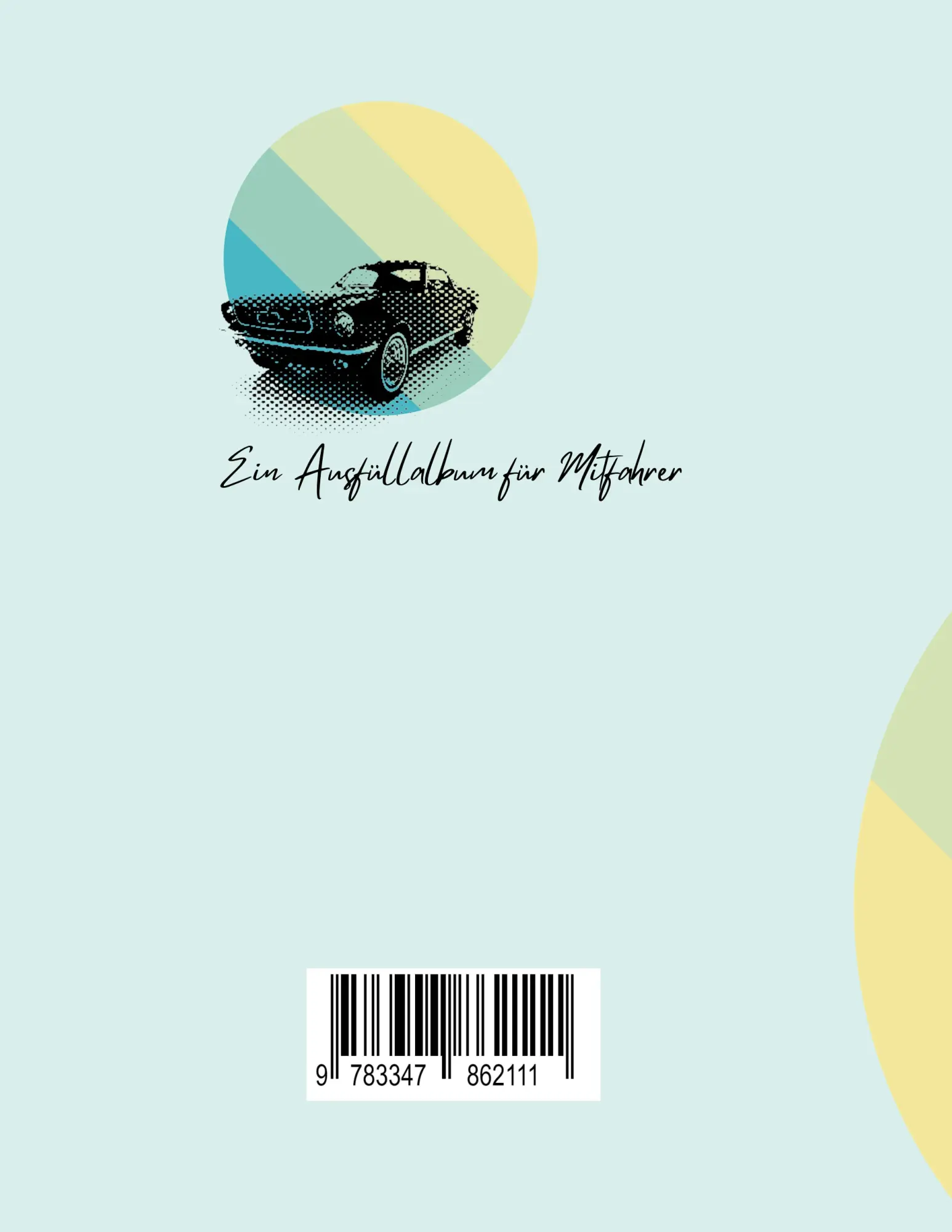 Rückseite: 9783347862111 | Beifahrer Gästebuch | Nora Milles (u. a.) | Taschenbuch | 88 S. | 2023