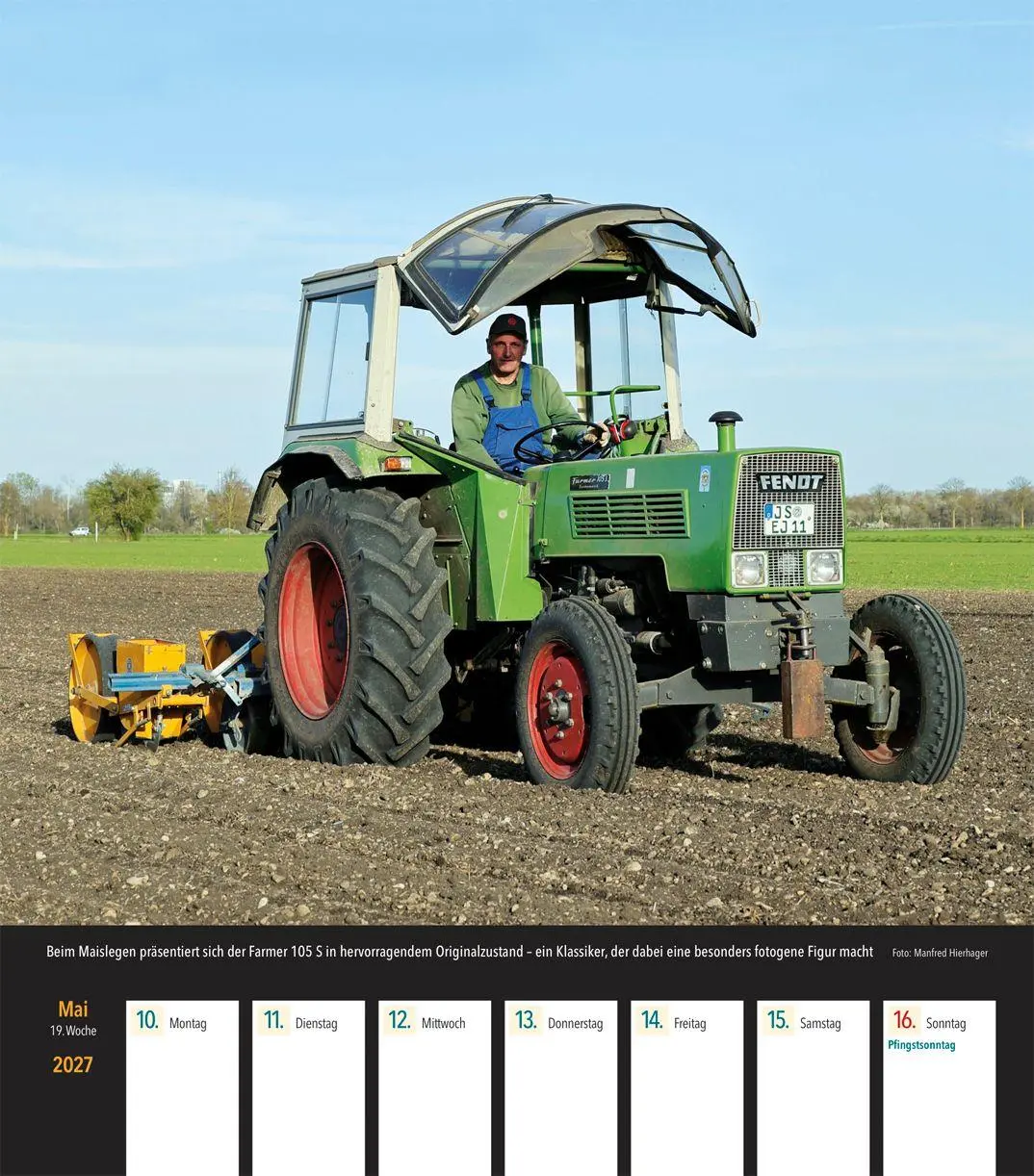 Bild: 9783751612111 | Fendt Traktoren 2027 | Wochenkalender mit 53 Abbildungen | Kalender