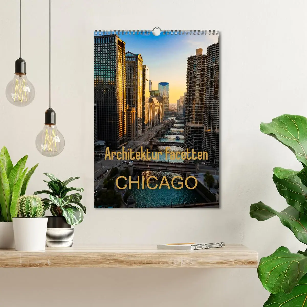 Bild: 9783516382211 | Architektur Facetten Chicago 2026 (Wandkalender 2026 DIN A3 hoch),...