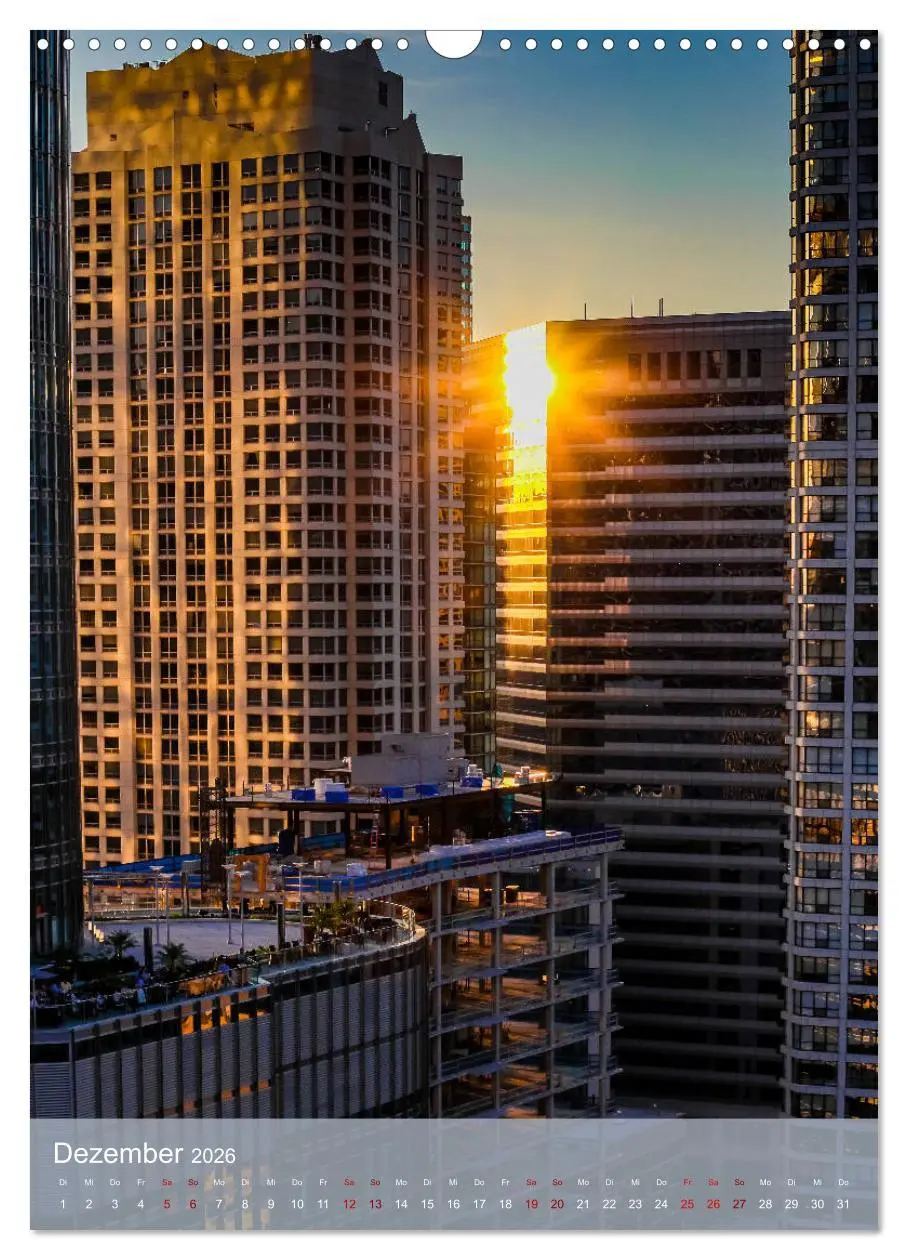 Bild: 9783516382211 | Architektur Facetten Chicago 2026 (Wandkalender 2026 DIN A3 hoch),...