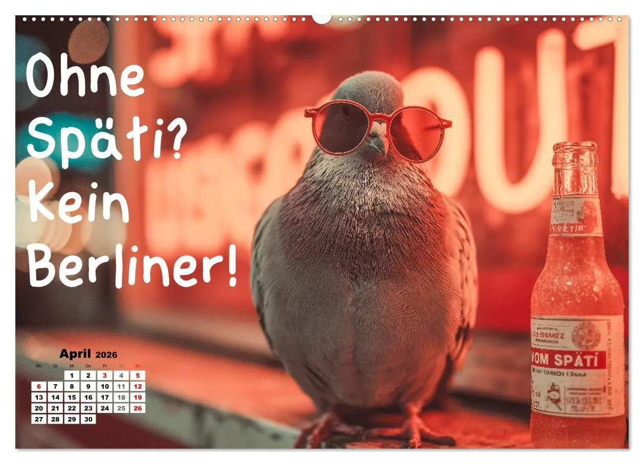 Bild: 9783516692211 | Freche Tauben - Lustiger Sprüchekalender mit Berliner Schnautze...