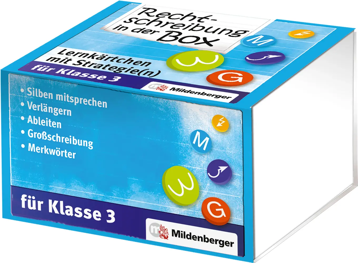 Cover: 9783619032211 | Rechtschreibung in der Box - Lernkärtchen mit Strategie(n) Klasse 3