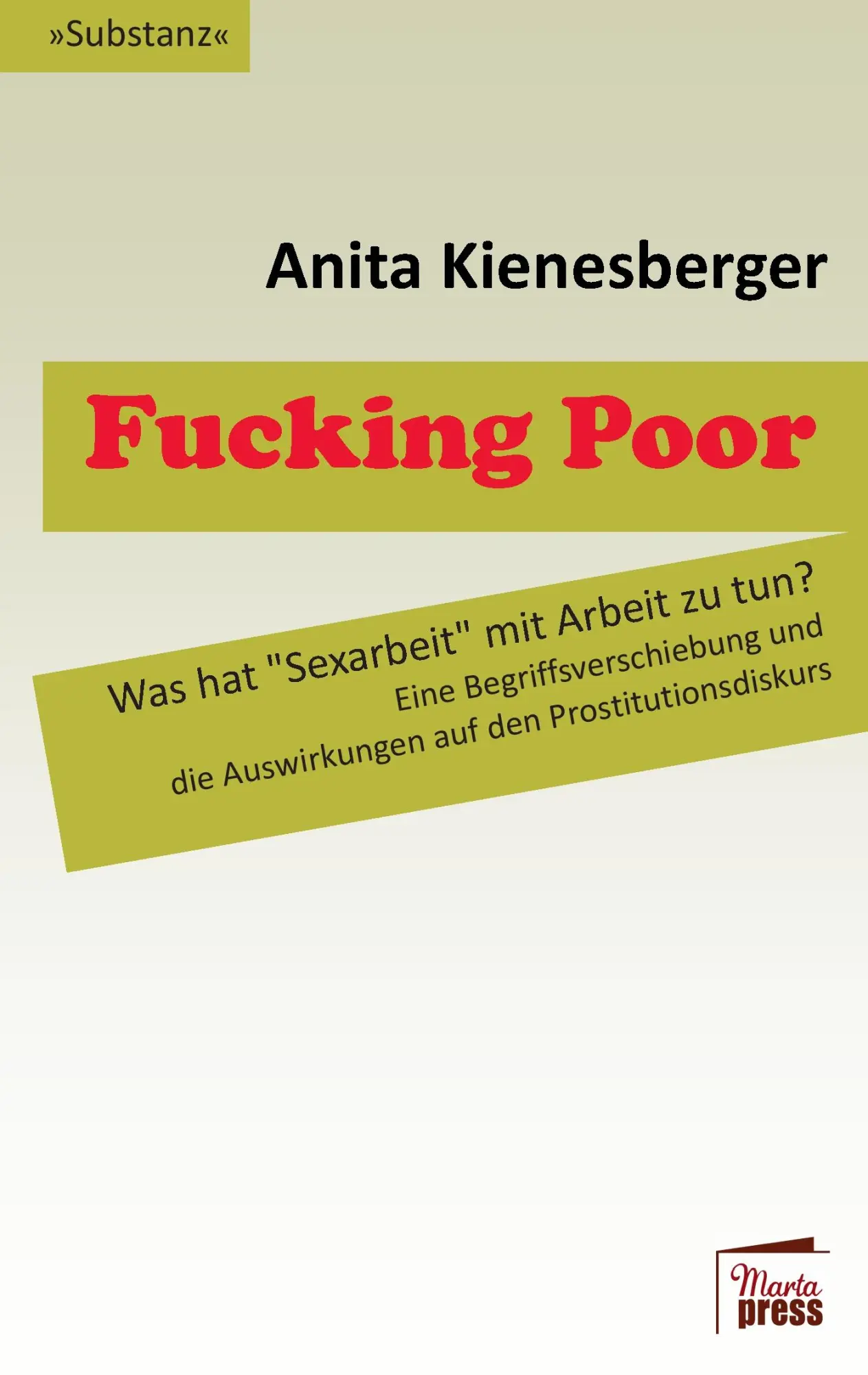 Cover: 9783944442211 | Fucking Poor | Anita Kienesberger | Taschenbuch | 116 S. | Deutsch
