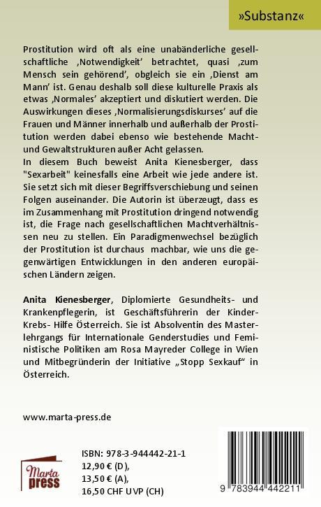 Rückseite: 9783944442211 | Fucking Poor | Anita Kienesberger | Taschenbuch | 116 S. | Deutsch