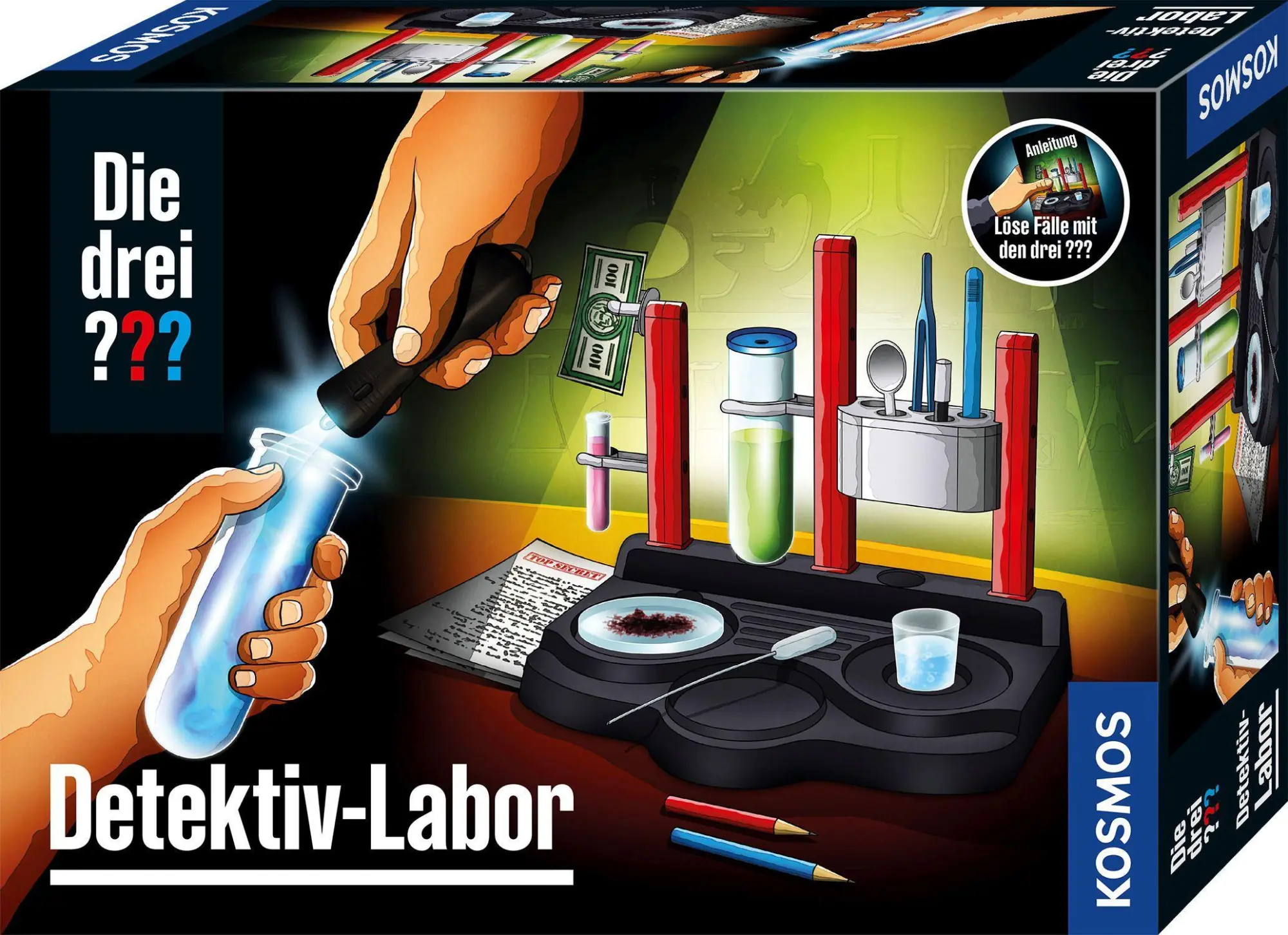 Cover: 4002051632311 | Die drei ??? Detektiv-Labor | Detektiv-Set | Spiel | Brettspiel | 2022
