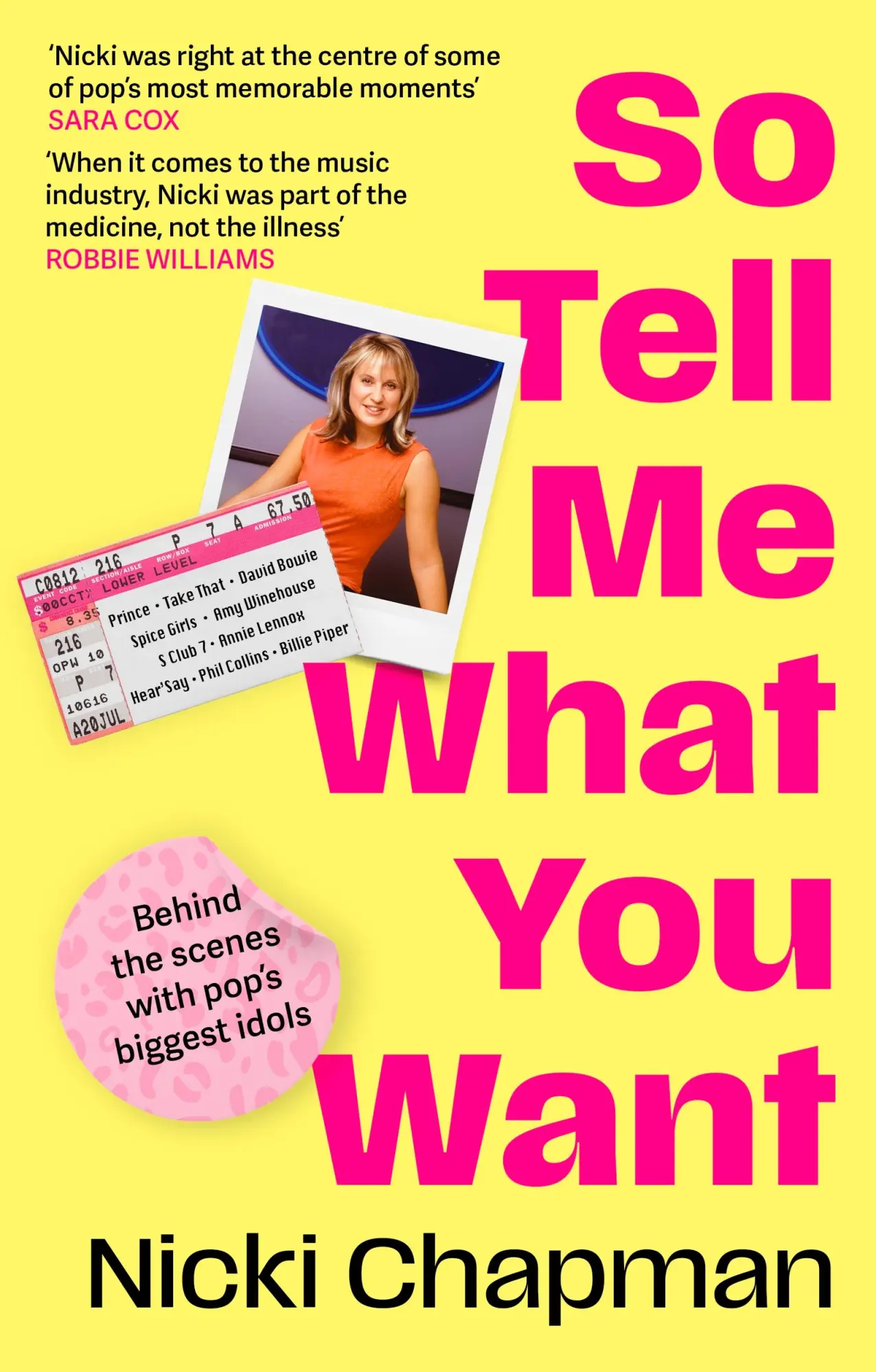 Cover: 9781408732311 | So Tell Me What You Want | Nicki Chapman | Taschenbuch | Englisch