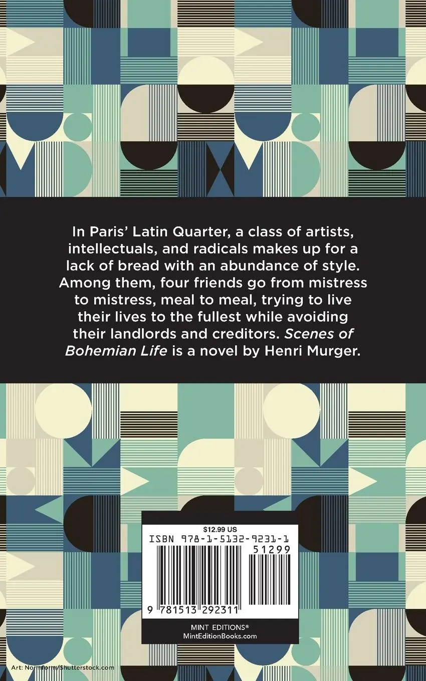 Rückseite: 9781513292311 | Scenes of Bohemian Life | Henri Murger | Taschenbuch | Englisch | 2021