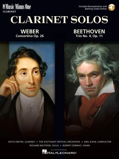 Cover: 9781596152311 | Weber - Concertino Op. 26 &amp; Beethoven - Trio for Piano, Cello &amp;...