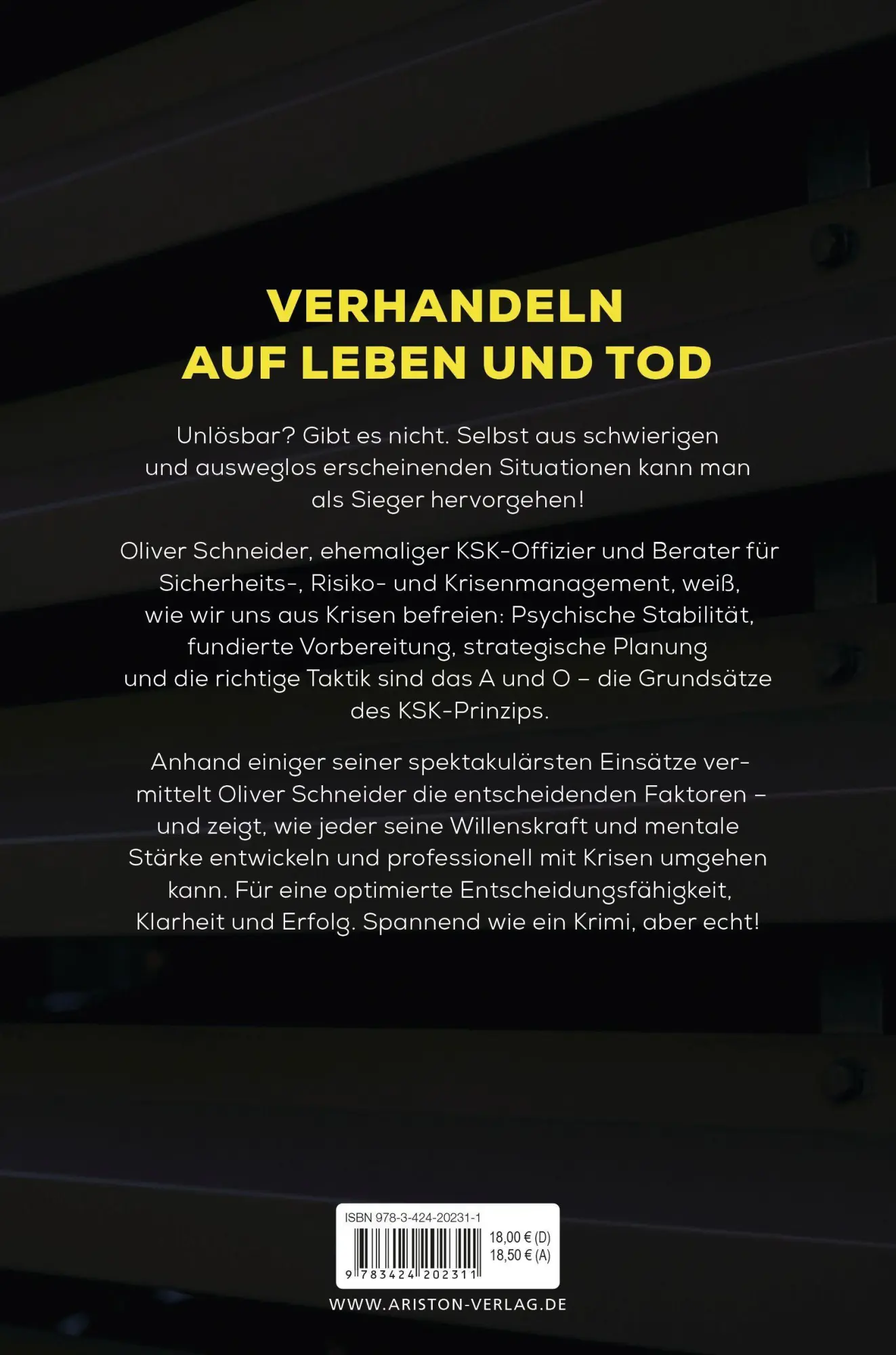 Bild: 9783424202311 | Der Wille entscheidet | Oliver Schneider (u. a.) | Taschenbuch | 2021