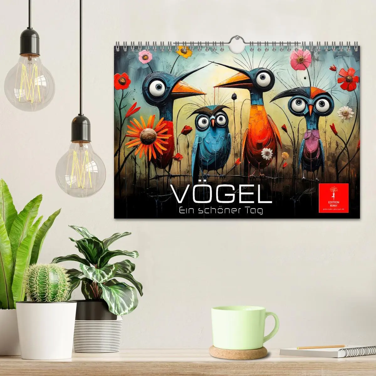 Bild: 9783457352311 | Vögel - ein schöner Tag (Wandkalender 2026 DIN A4 quer), CALVENDO...