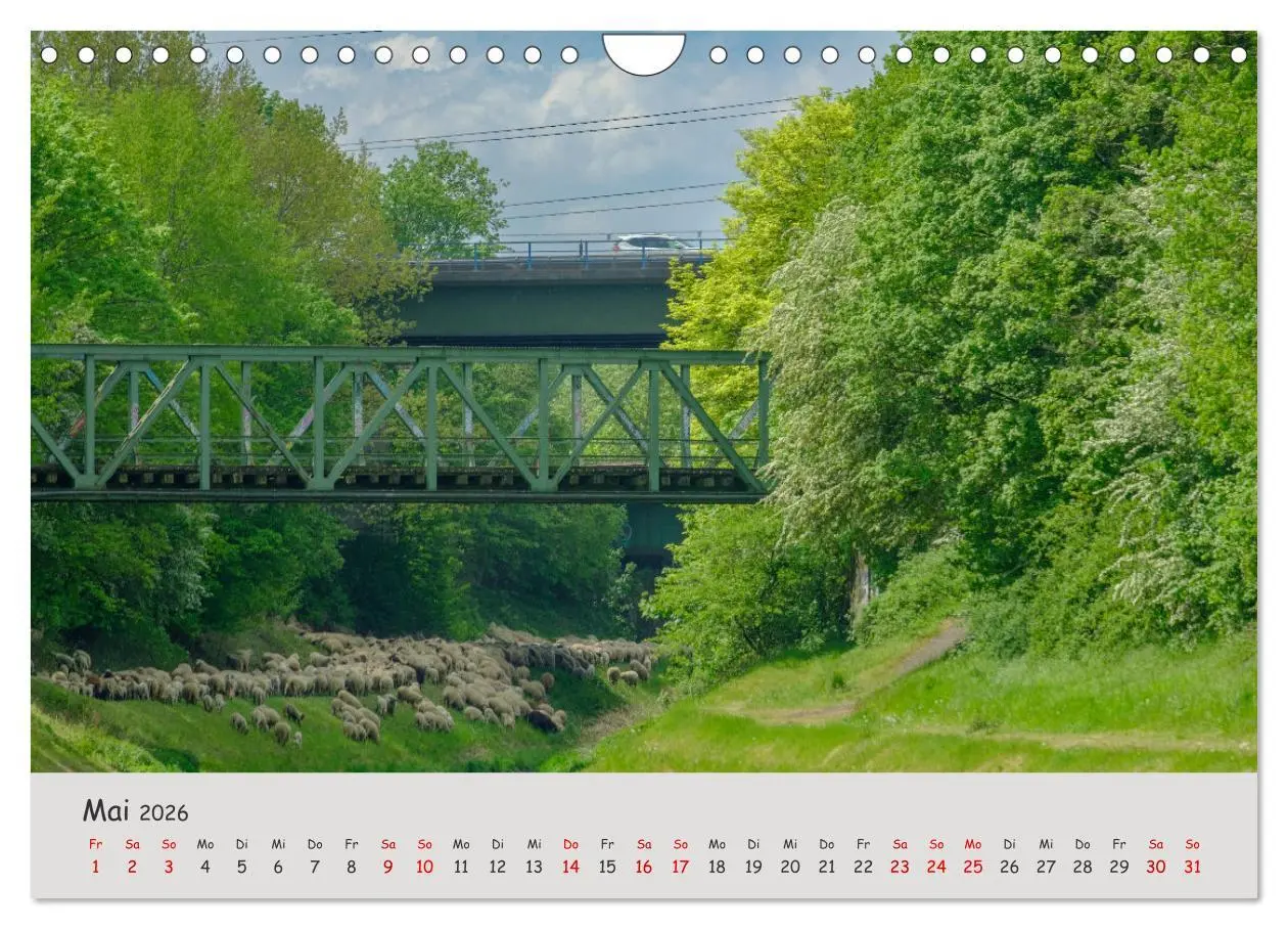 Bild: 9783457592311 | Herne: Stadt an Emscher und Kanal (Wandkalender 2026 DIN A4 quer),...