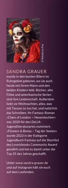 Bild: 9783473402311 | Flowers &amp; Bones, Band 2 - Kuss der Catrina | Sandra Grauer | Buch