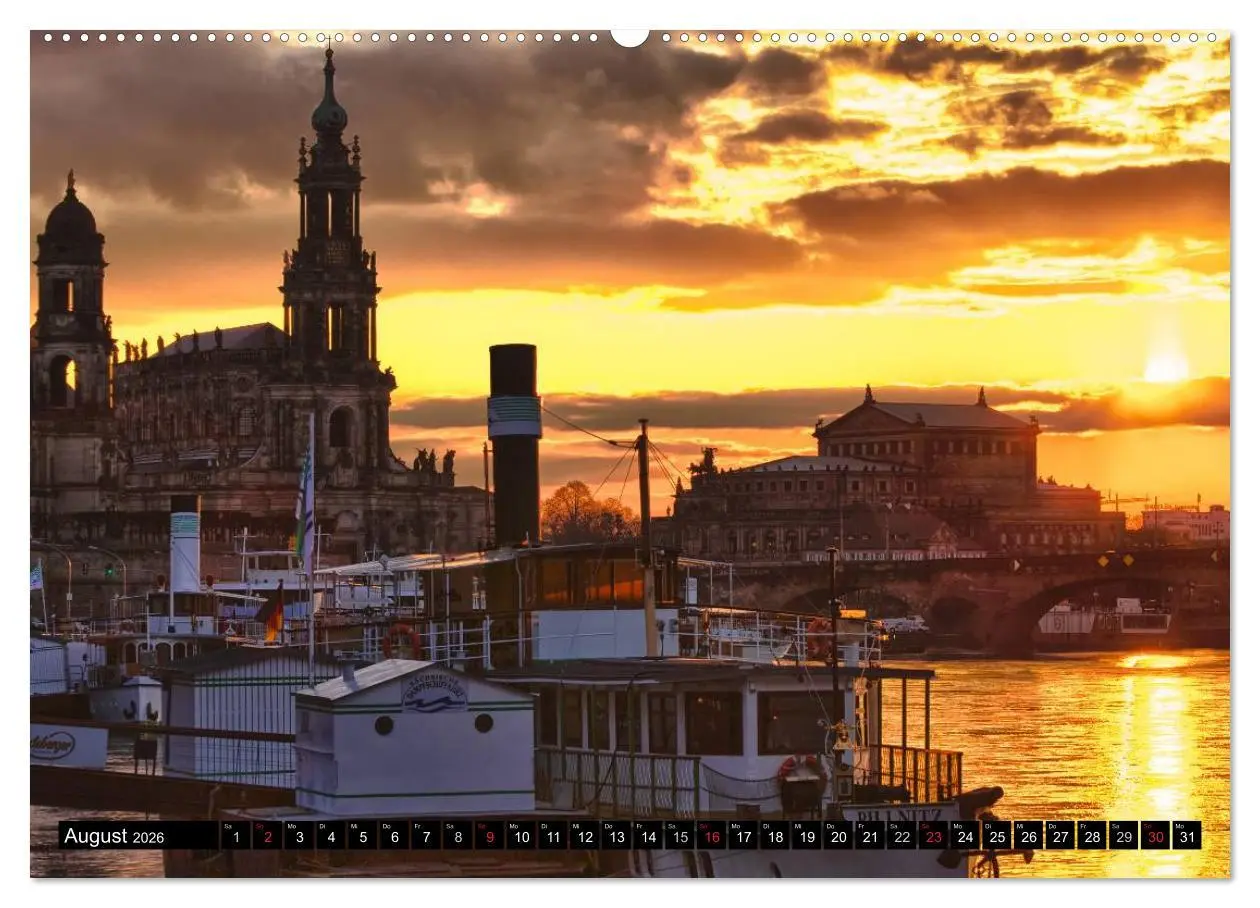 Bild: 9783516132311 | WUNDERVOLLES DRESDEN (hochwertiger Premium Wandkalender 2026 DIN A2...